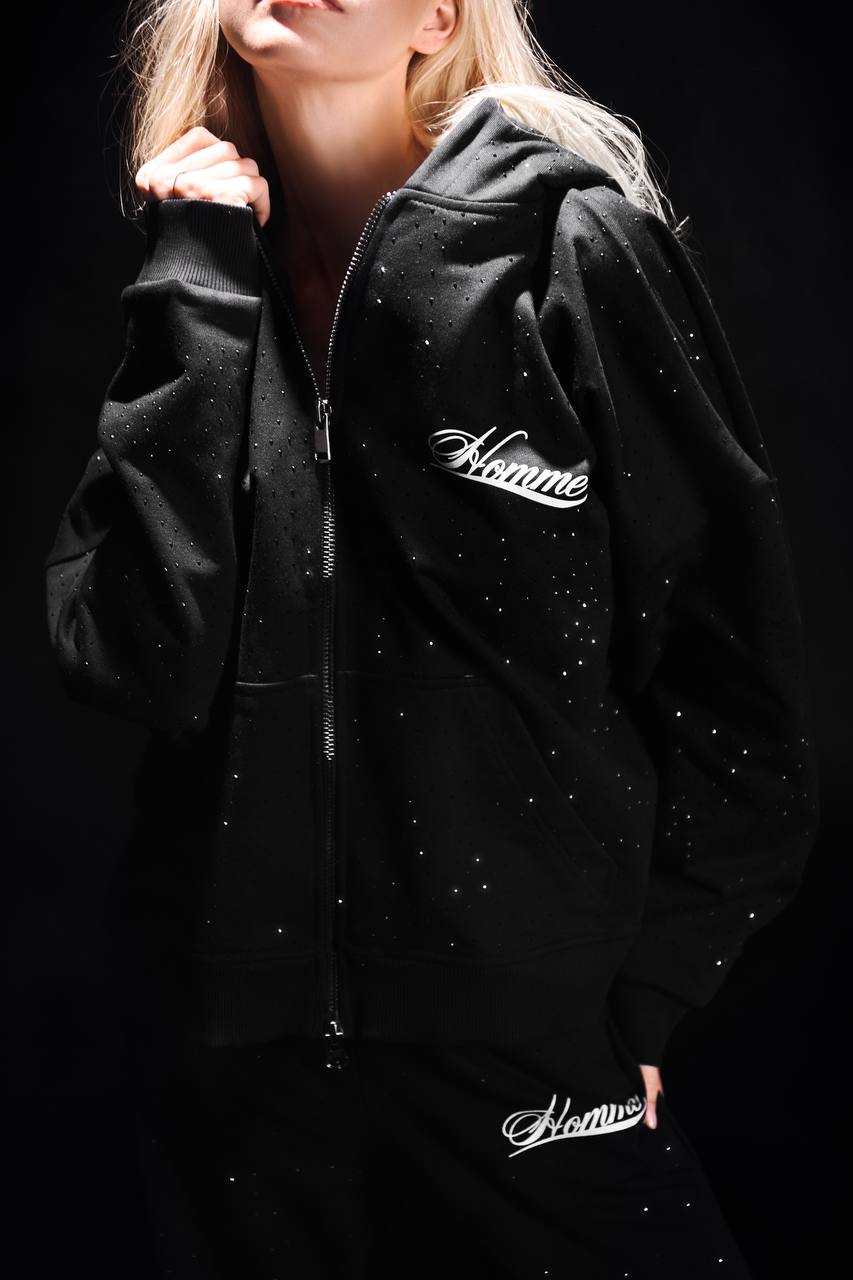 DIAMOND ZIP HOODIE