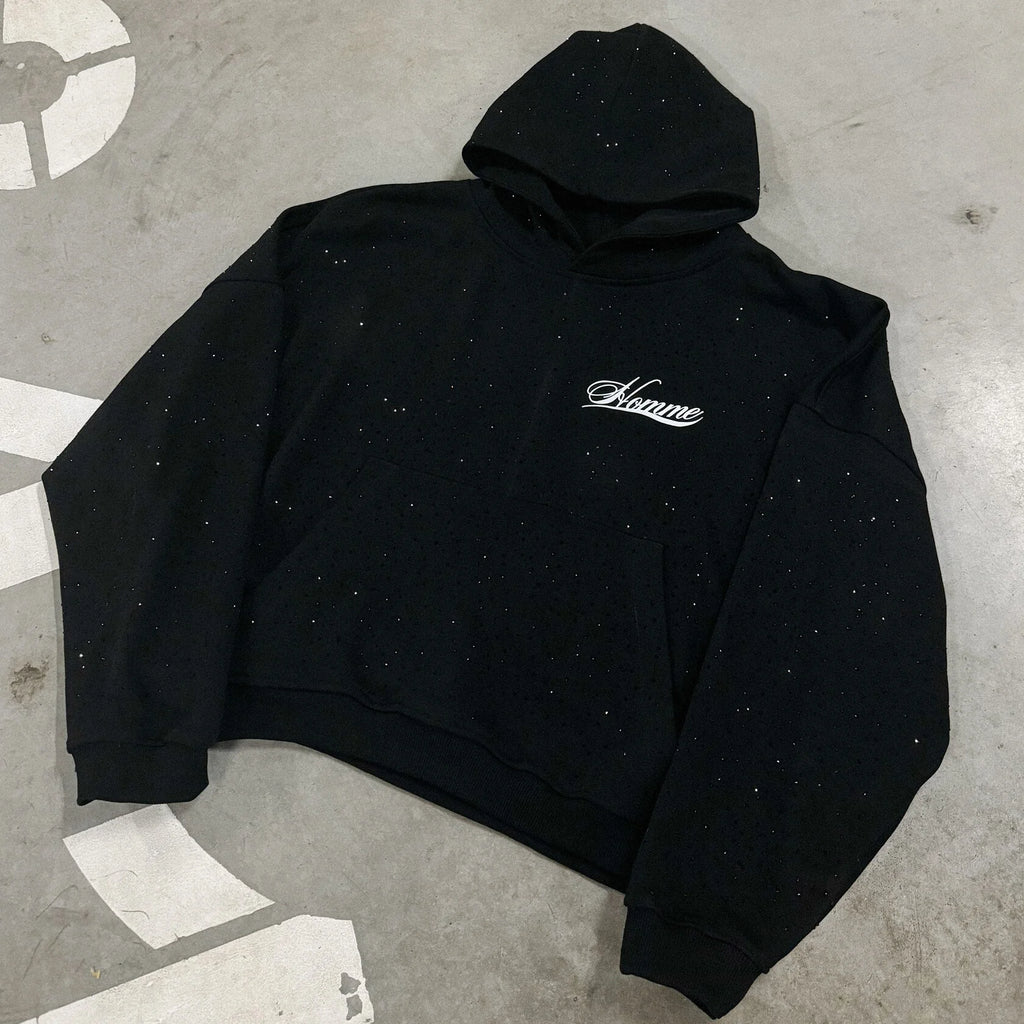 DIAMOND HOODIE BLACK