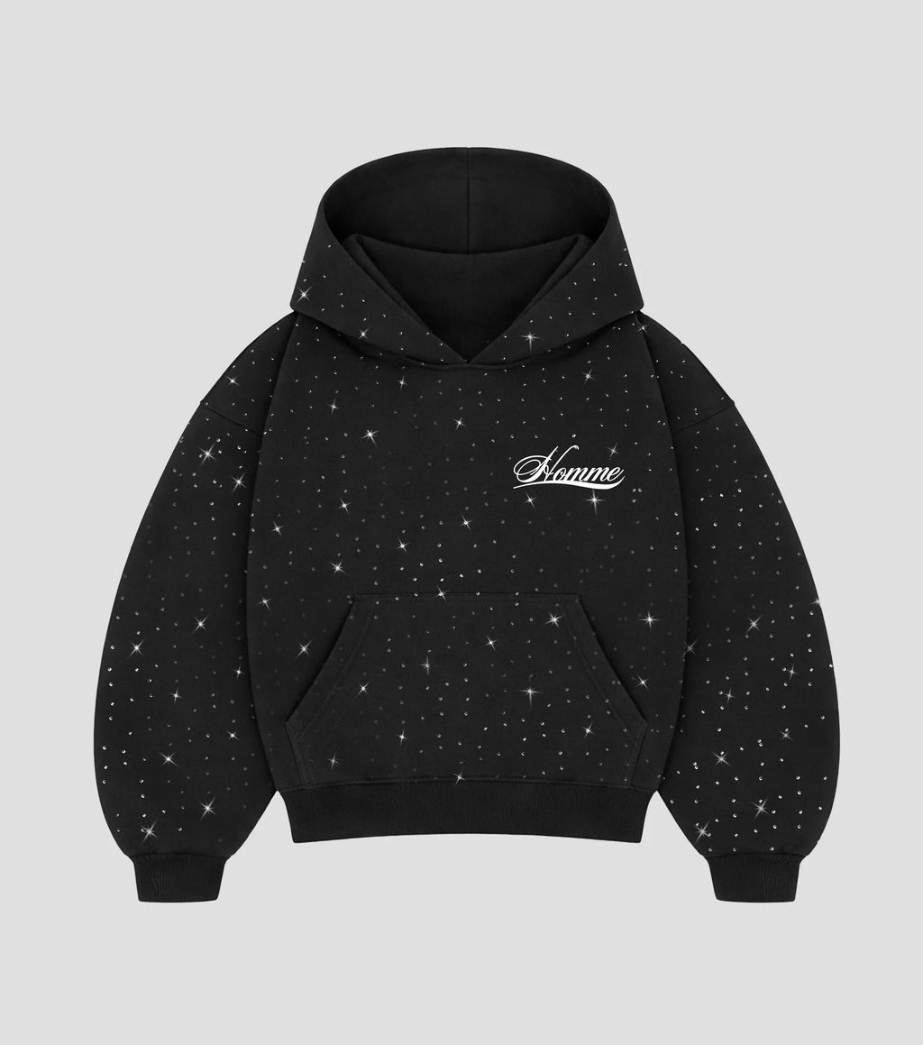 DIAMOND HOODIE BLACK